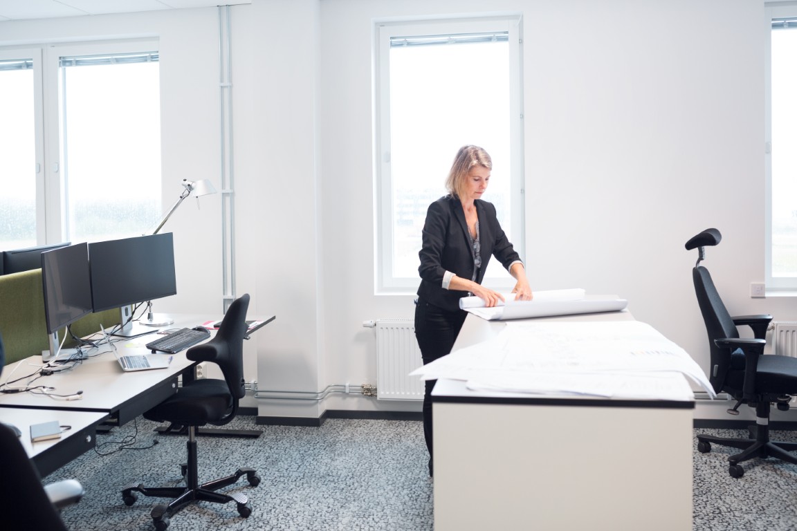 Geschäftskunde im Büro